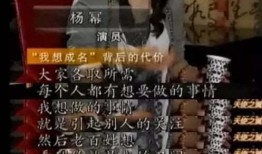 娱乐圈杨姓大爆料是谁